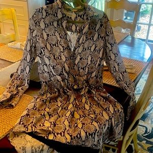 Alc silk dress never worn